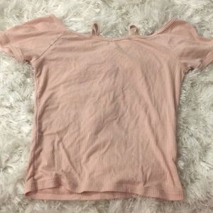 Garage- off the shoulder top